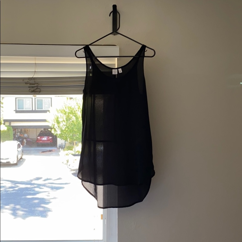 BP Sheer High Low Top